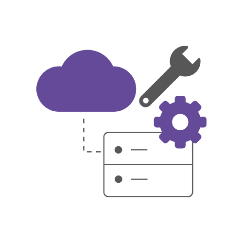 nrv picto infrastructure et développement hébergement et maintenance