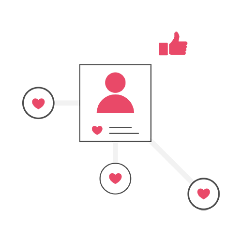 nrv picto réseaux sociaux et influence partenariat influenceur