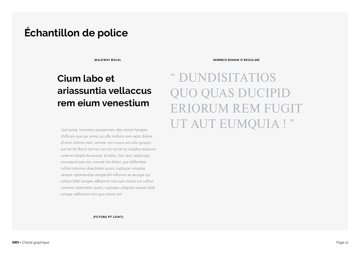 échantillon de police