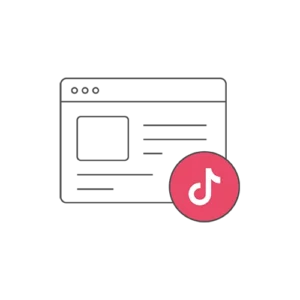 nrv picto réseaux sociaux et influence création page tiktok