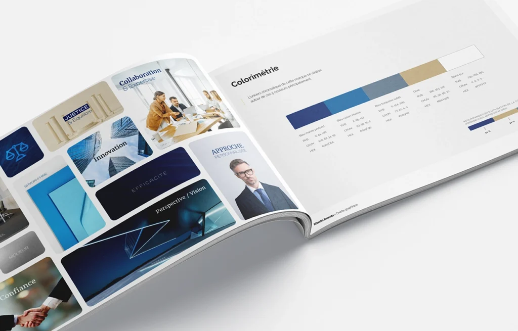 network reach visibility charte graphique04 Atlantis Avocats