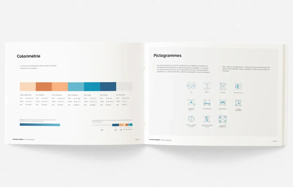 network reach visibility charte graphique04 JOUVENCE INSTITUT