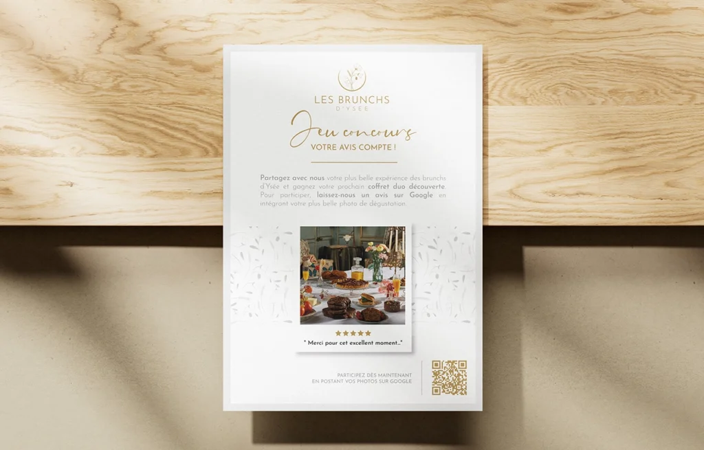 network reach visibility flyer01 Les Brunchs d'Ysée