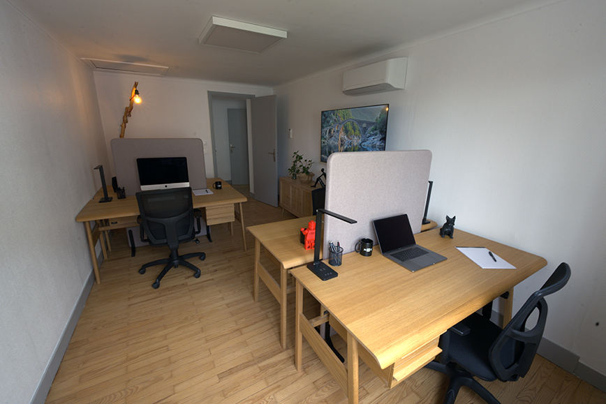 network reach visibility maison de la com bureau open space bureaux