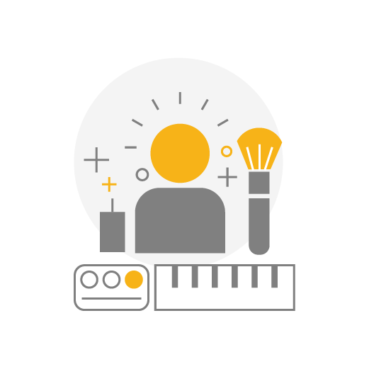 network reach visibility timelines pictos photographie direction artistique